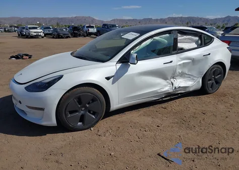 2022 Tesla Model 3 Long Range Dual Motor All-Wheel Drive from USA, damaged, VIN 5YJ3E1EB6NF336856
